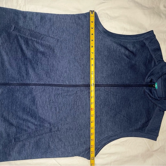 Pro Tour Men's Gray Zip-Up Vest - Picture 7 of 12